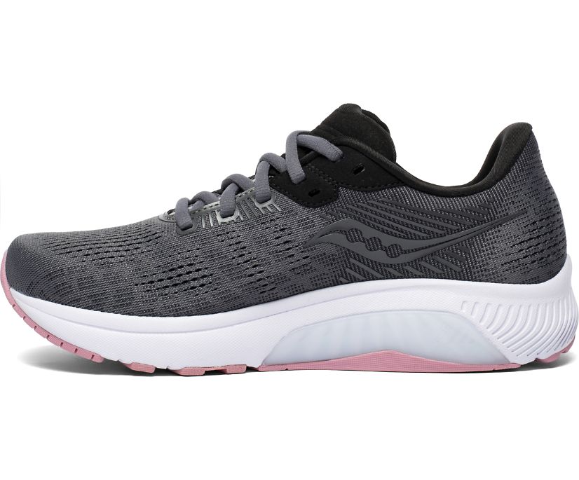 Saucony Guide 14 Wide Women's Running Shoes Grey / Rose | AU 152CTVE